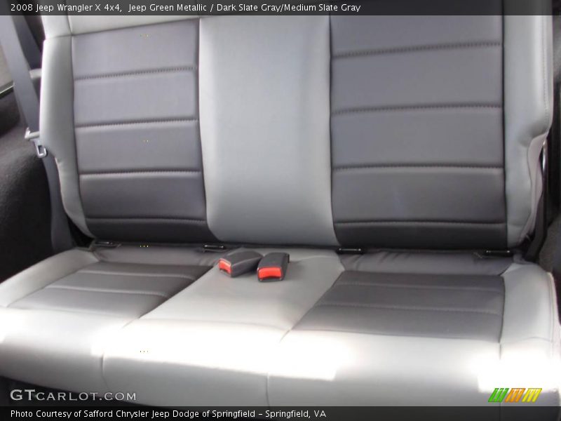 Jeep Green Metallic / Dark Slate Gray/Medium Slate Gray 2008 Jeep Wrangler X 4x4