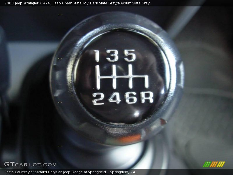 Jeep Green Metallic / Dark Slate Gray/Medium Slate Gray 2008 Jeep Wrangler X 4x4