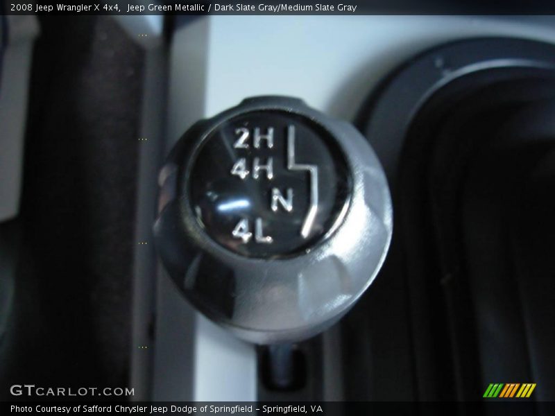 Jeep Green Metallic / Dark Slate Gray/Medium Slate Gray 2008 Jeep Wrangler X 4x4