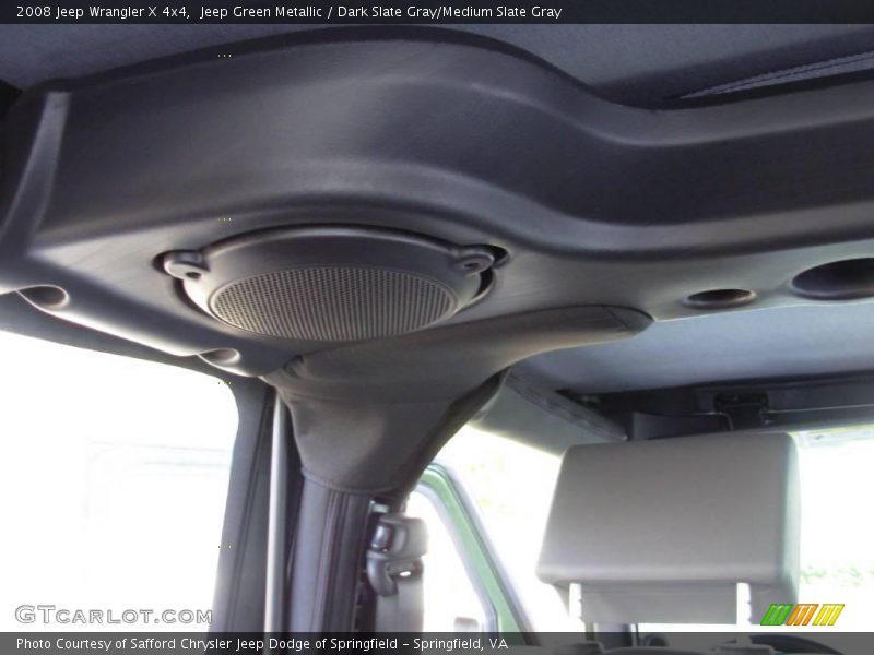 Jeep Green Metallic / Dark Slate Gray/Medium Slate Gray 2008 Jeep Wrangler X 4x4