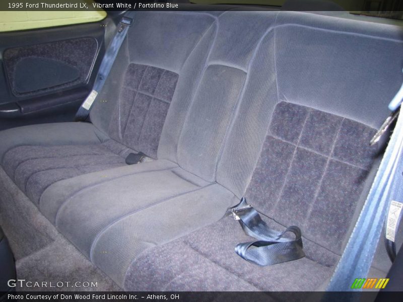 Vibrant White / Portofino Blue 1995 Ford Thunderbird LX