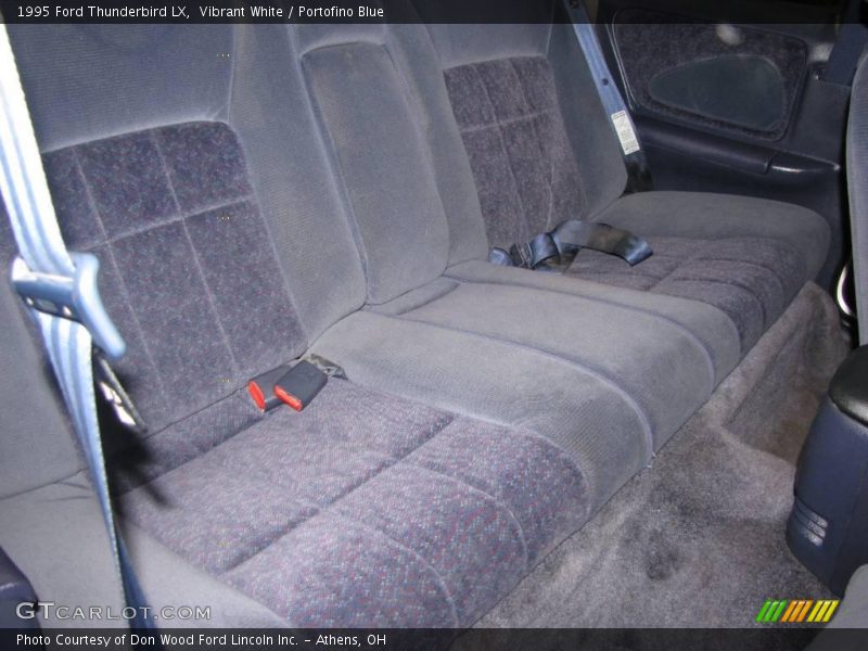 Vibrant White / Portofino Blue 1995 Ford Thunderbird LX