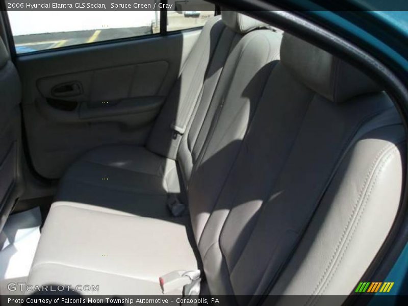 Spruce Green / Gray 2006 Hyundai Elantra GLS Sedan