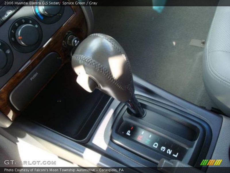 Spruce Green / Gray 2006 Hyundai Elantra GLS Sedan