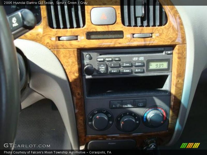 Spruce Green / Gray 2006 Hyundai Elantra GLS Sedan