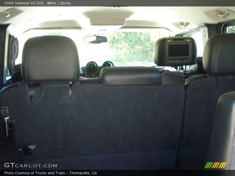 White / Ebony 2006 Hummer H2 SUV