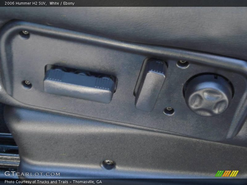 White / Ebony 2006 Hummer H2 SUV