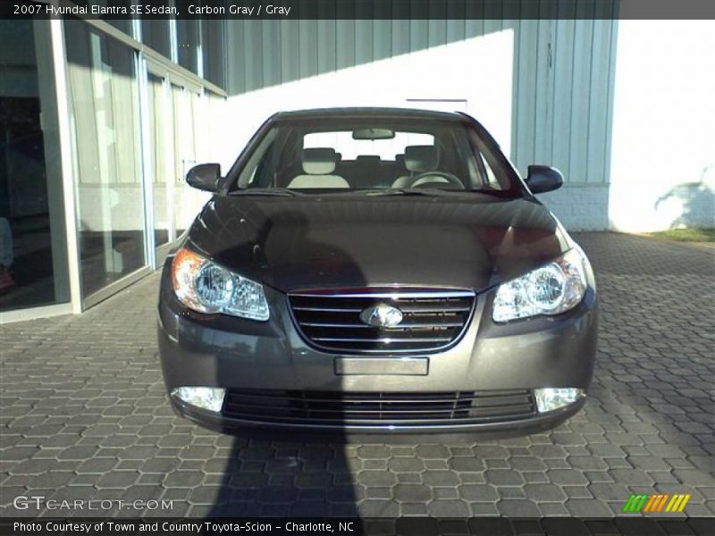 Carbon Gray / Gray 2007 Hyundai Elantra SE Sedan