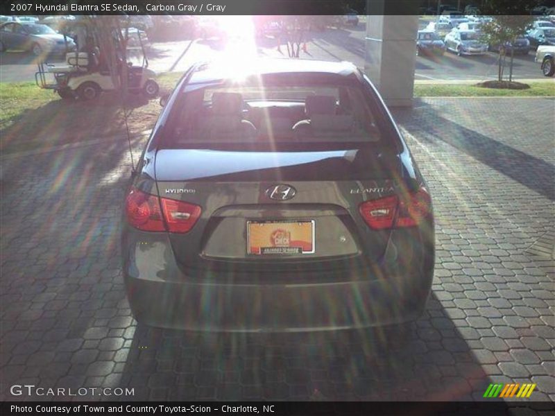 Carbon Gray / Gray 2007 Hyundai Elantra SE Sedan