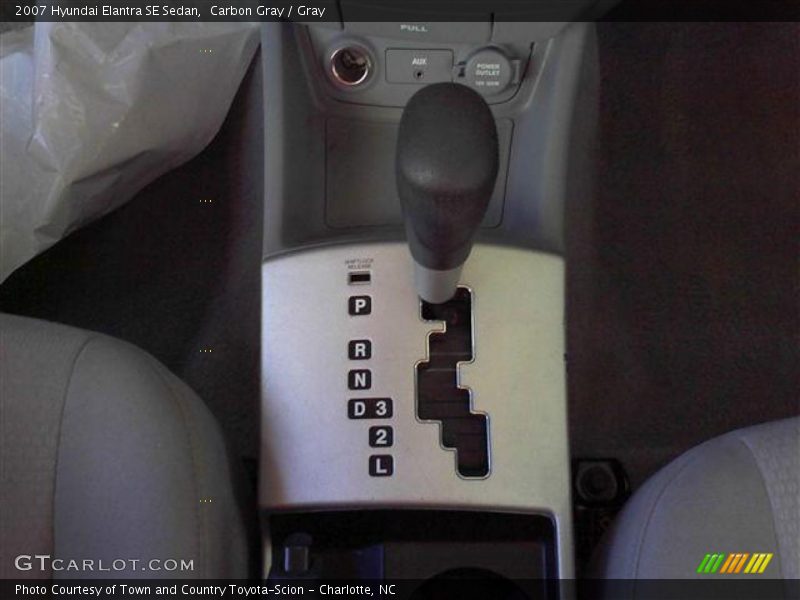 Carbon Gray / Gray 2007 Hyundai Elantra SE Sedan