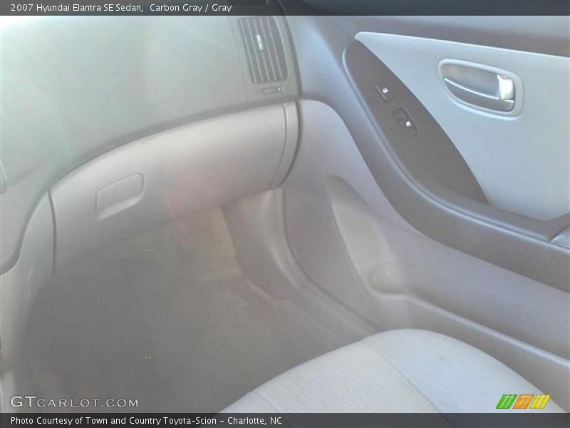 Carbon Gray / Gray 2007 Hyundai Elantra SE Sedan