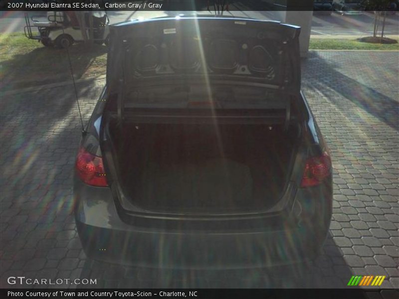 Carbon Gray / Gray 2007 Hyundai Elantra SE Sedan