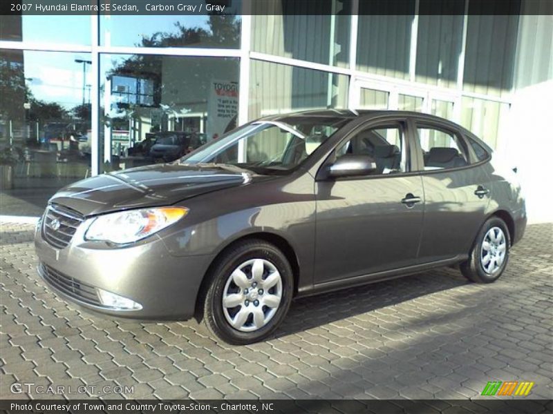Carbon Gray / Gray 2007 Hyundai Elantra SE Sedan