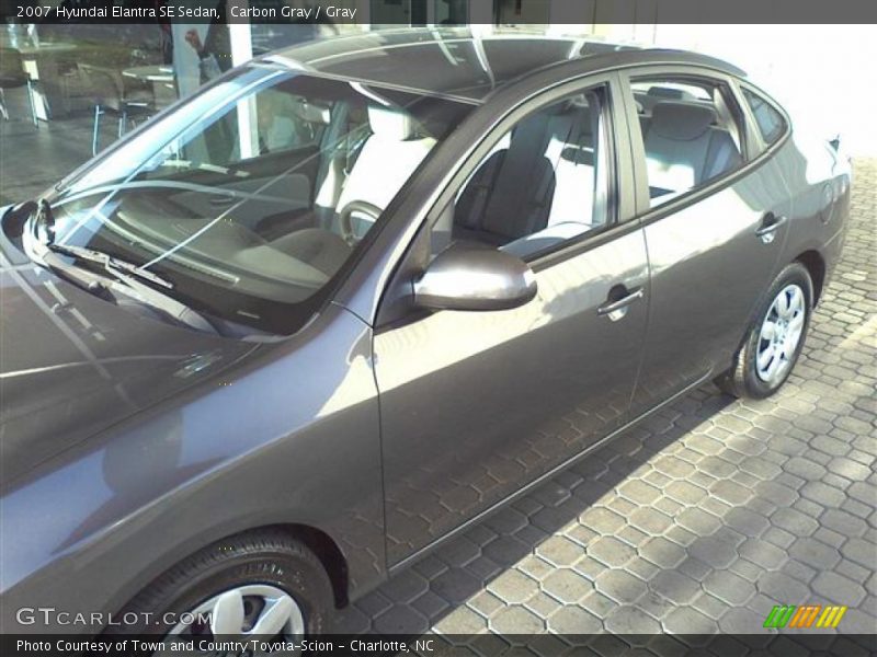 Carbon Gray / Gray 2007 Hyundai Elantra SE Sedan