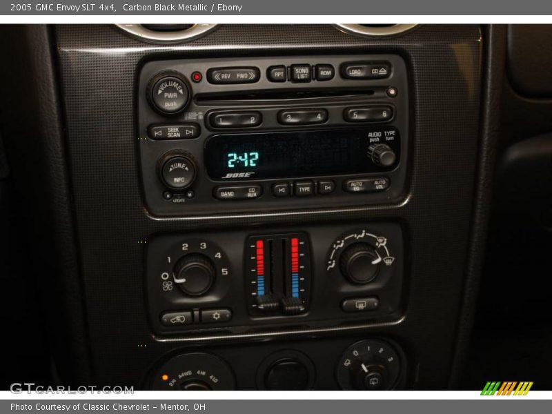 Carbon Black Metallic / Ebony 2005 GMC Envoy SLT 4x4