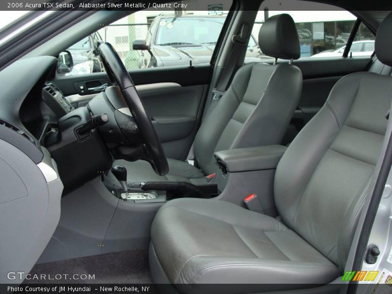 Alabaster Silver Metallic / Quartz Gray 2006 Acura TSX Sedan