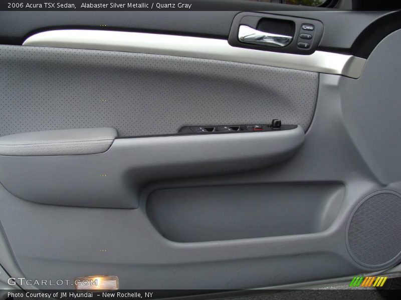 Alabaster Silver Metallic / Quartz Gray 2006 Acura TSX Sedan