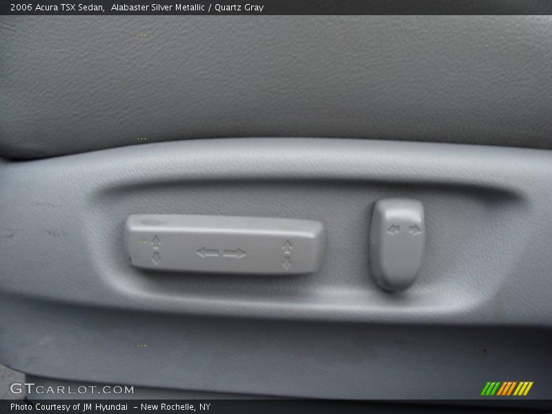 Alabaster Silver Metallic / Quartz Gray 2006 Acura TSX Sedan