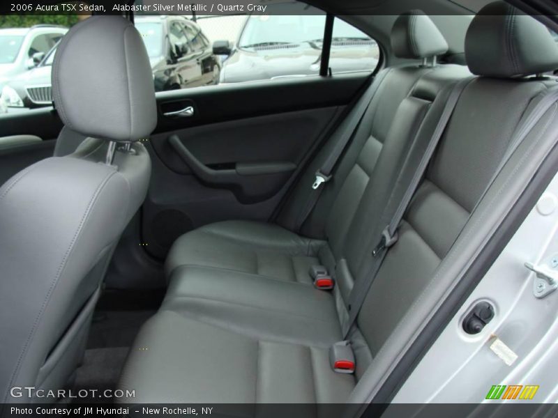 Alabaster Silver Metallic / Quartz Gray 2006 Acura TSX Sedan
