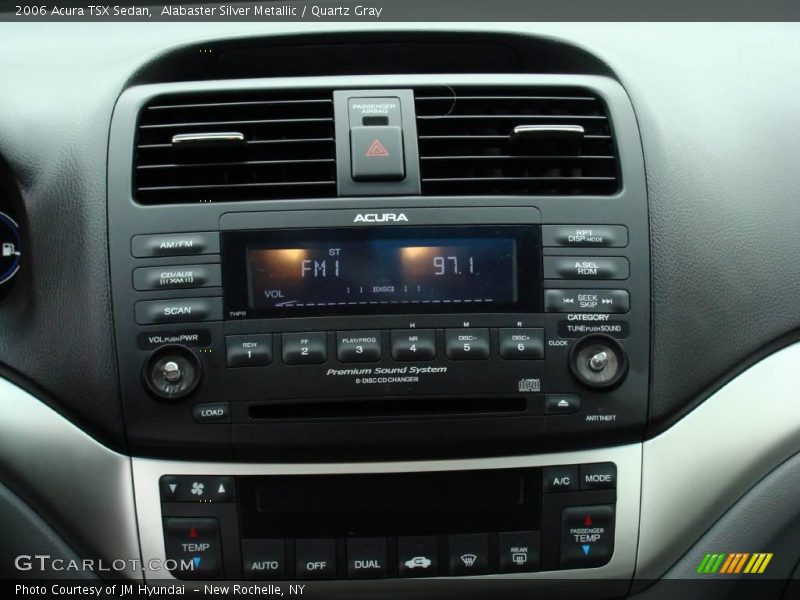 Alabaster Silver Metallic / Quartz Gray 2006 Acura TSX Sedan
