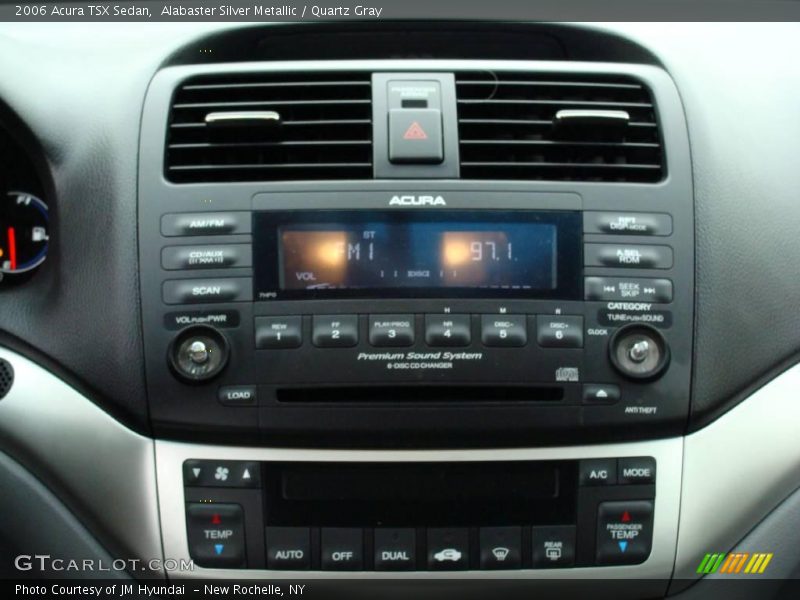 Alabaster Silver Metallic / Quartz Gray 2006 Acura TSX Sedan