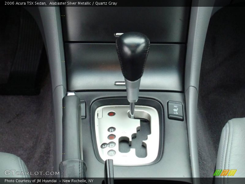 Alabaster Silver Metallic / Quartz Gray 2006 Acura TSX Sedan