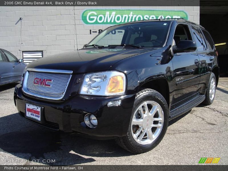 Black Onyx / Ebony Black 2006 GMC Envoy Denali 4x4