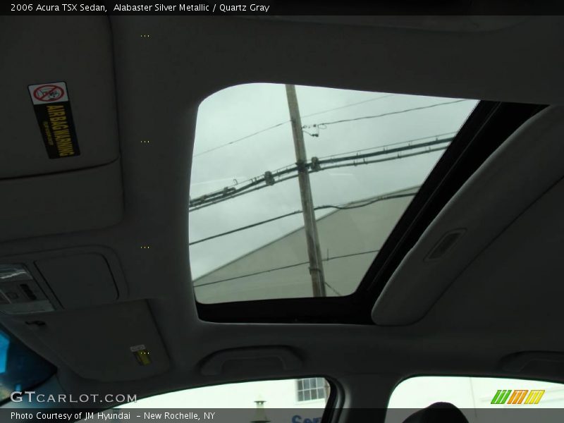 Alabaster Silver Metallic / Quartz Gray 2006 Acura TSX Sedan