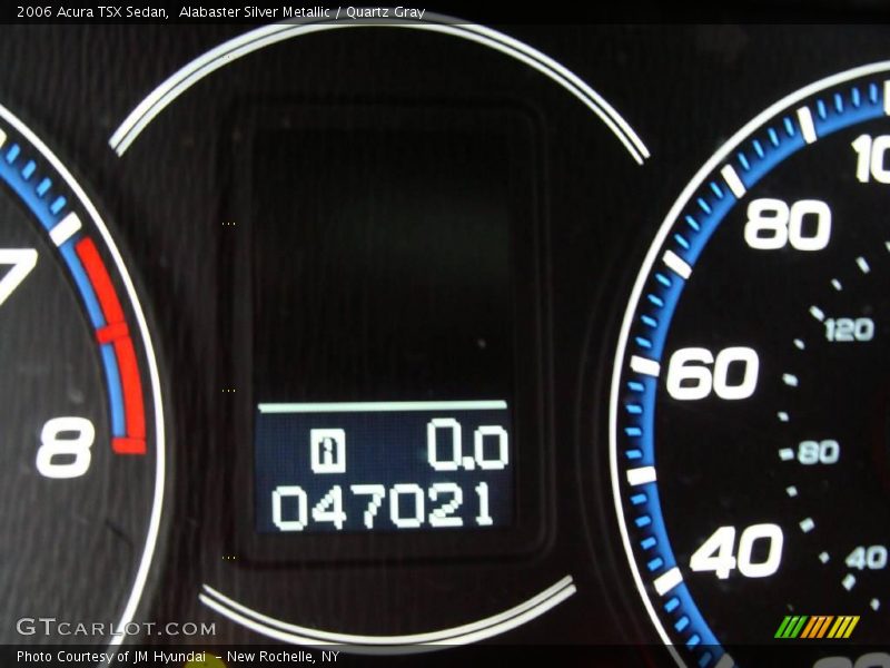 Alabaster Silver Metallic / Quartz Gray 2006 Acura TSX Sedan