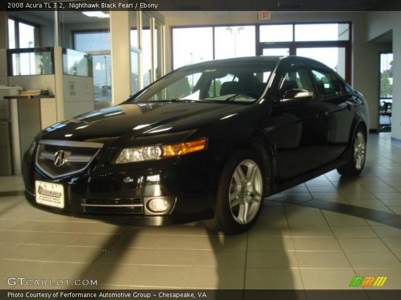 Nighthawk Black Pearl / Ebony 2008 Acura TL 3.2
