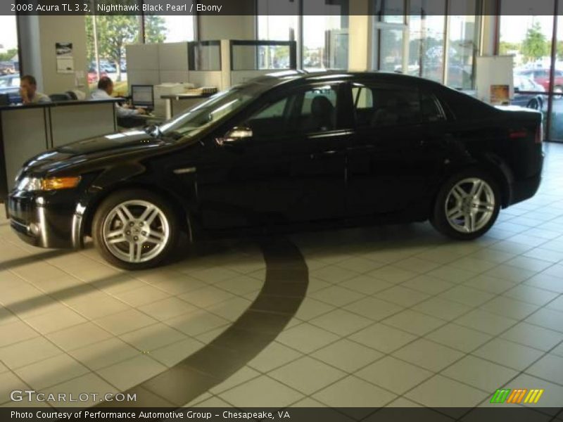 Nighthawk Black Pearl / Ebony 2008 Acura TL 3.2