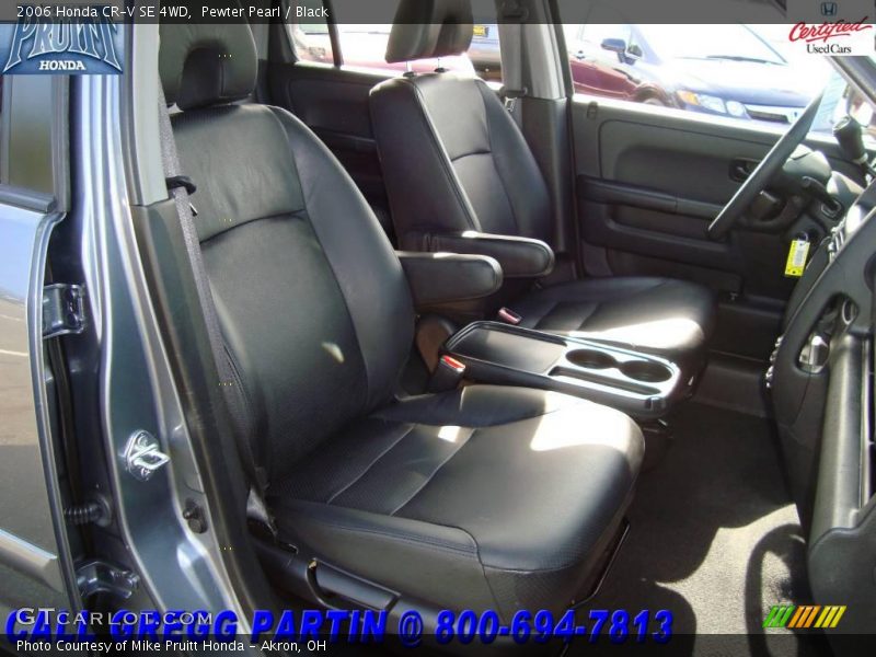 Pewter Pearl / Black 2006 Honda CR-V SE 4WD