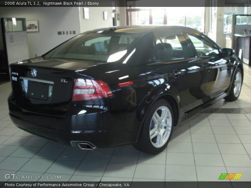Nighthawk Black Pearl / Ebony 2008 Acura TL 3.2