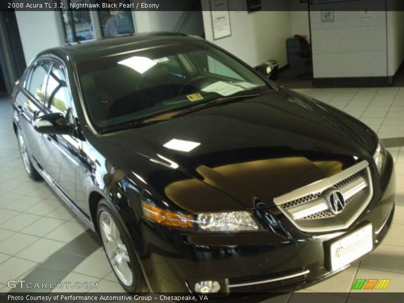 Nighthawk Black Pearl / Ebony 2008 Acura TL 3.2