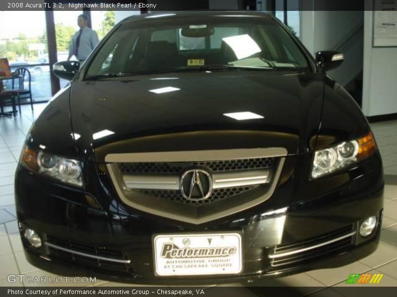 Nighthawk Black Pearl / Ebony 2008 Acura TL 3.2