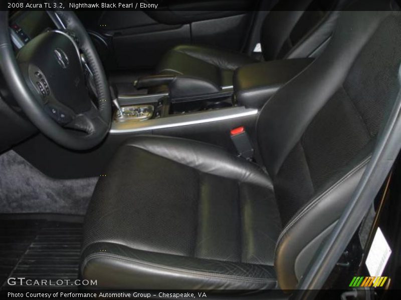 Nighthawk Black Pearl / Ebony 2008 Acura TL 3.2