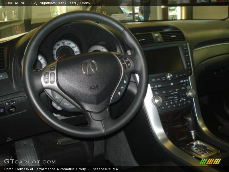Nighthawk Black Pearl / Ebony 2008 Acura TL 3.2
