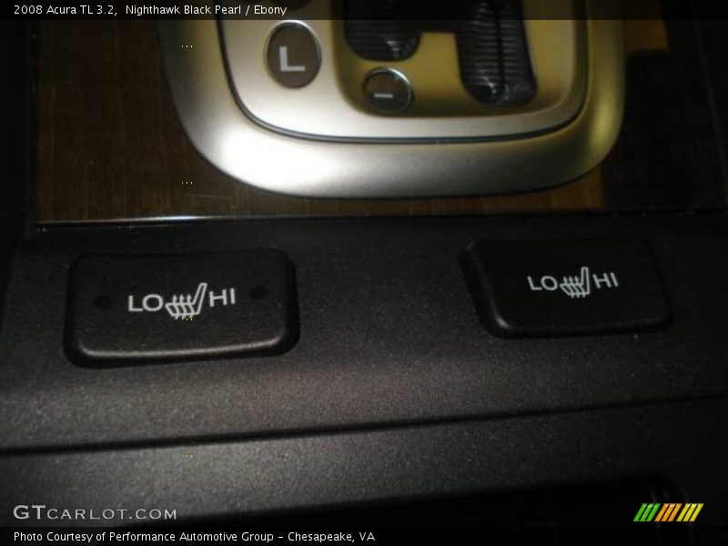 Nighthawk Black Pearl / Ebony 2008 Acura TL 3.2