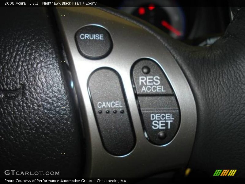 Nighthawk Black Pearl / Ebony 2008 Acura TL 3.2