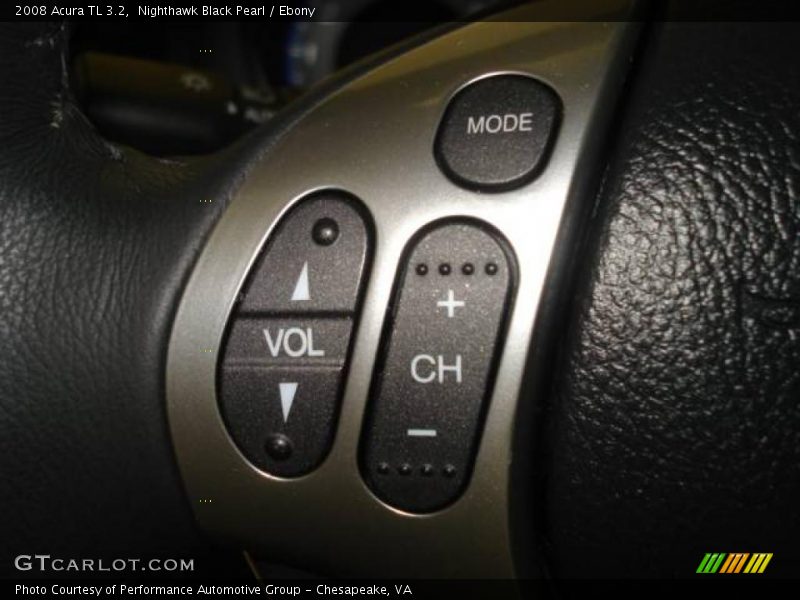 Nighthawk Black Pearl / Ebony 2008 Acura TL 3.2