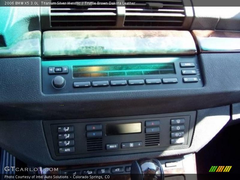 Titanium Silver Metallic / Truffle Brown Dakota Leather 2006 BMW X5 3.0i