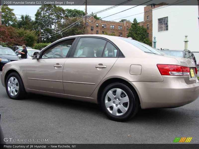 Golden Beige / Beige 2008 Hyundai Sonata GLS