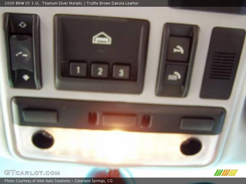 Titanium Silver Metallic / Truffle Brown Dakota Leather 2006 BMW X5 3.0i