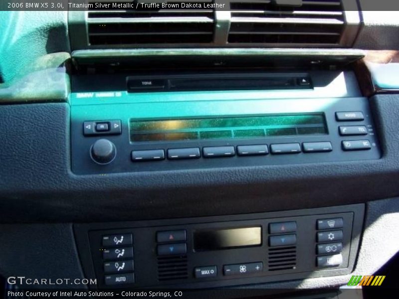 Titanium Silver Metallic / Truffle Brown Dakota Leather 2006 BMW X5 3.0i
