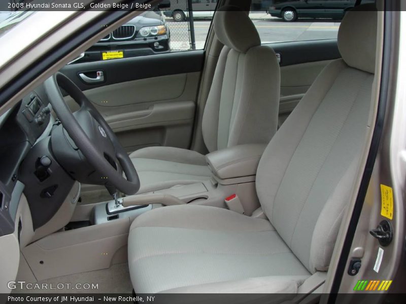 Golden Beige / Beige 2008 Hyundai Sonata GLS