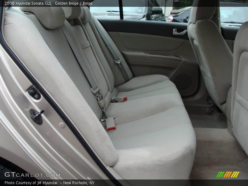 Golden Beige / Beige 2008 Hyundai Sonata GLS