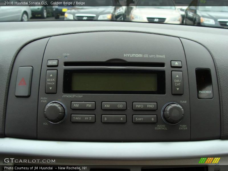 Golden Beige / Beige 2008 Hyundai Sonata GLS