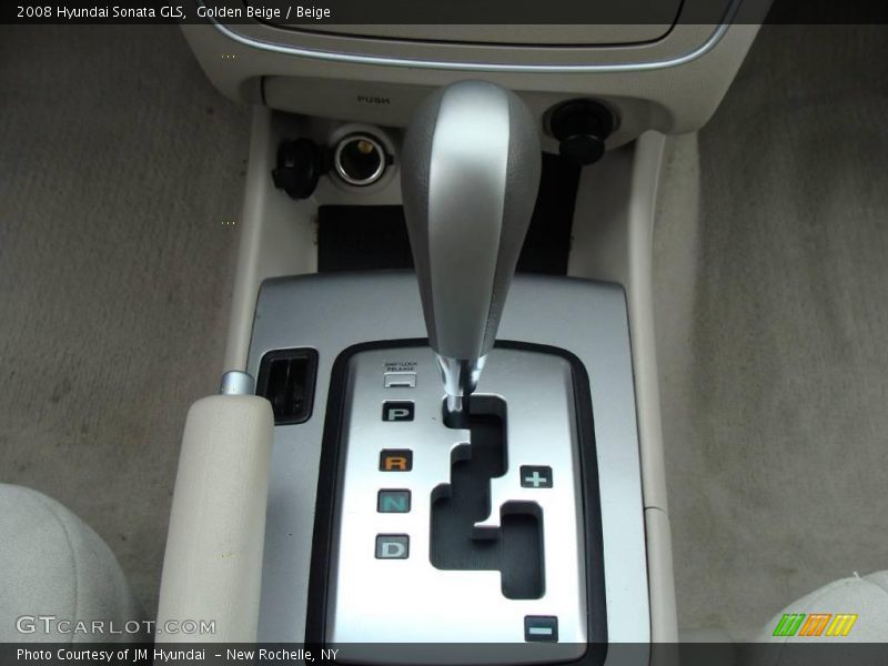 Golden Beige / Beige 2008 Hyundai Sonata GLS