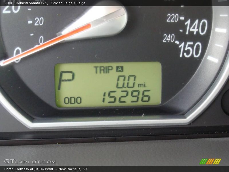 Golden Beige / Beige 2008 Hyundai Sonata GLS