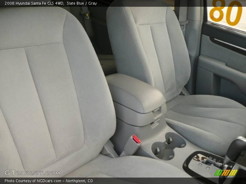 Slate Blue / Gray 2008 Hyundai Santa Fe GLS 4WD